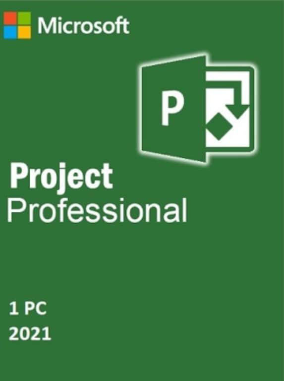 Microsoft Project Professional 2021 (PC) - Microsoft Key - GLOBAL - 1
