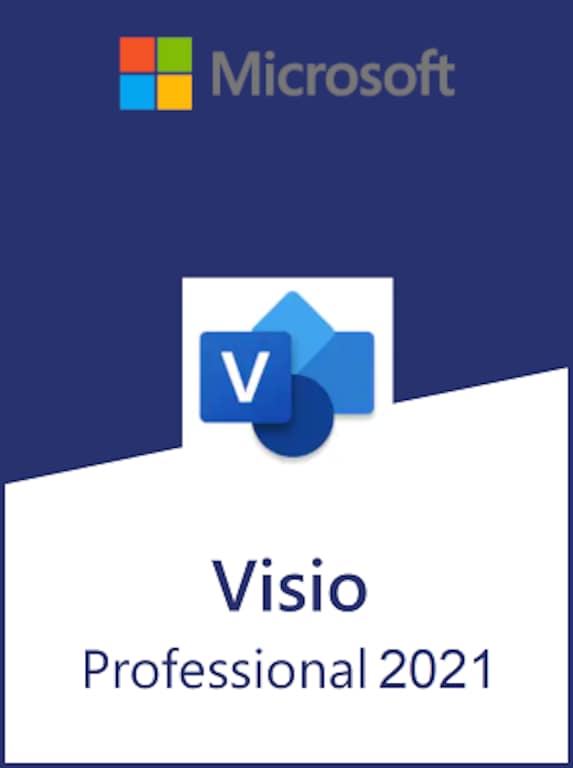 Microsoft Visio 2021 Professional PC - Microsoft Key - GLOBAL - 1