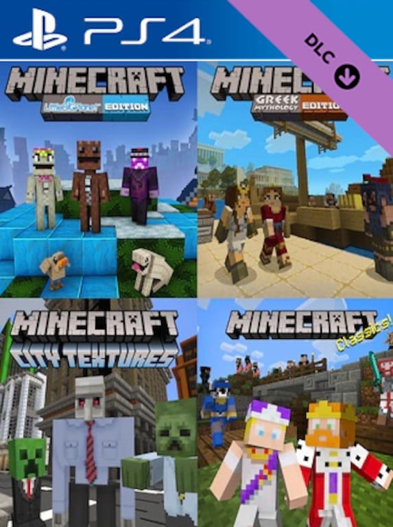 Minecraft Starter Collection Upgrade (PS4) PSN Key EUROPE