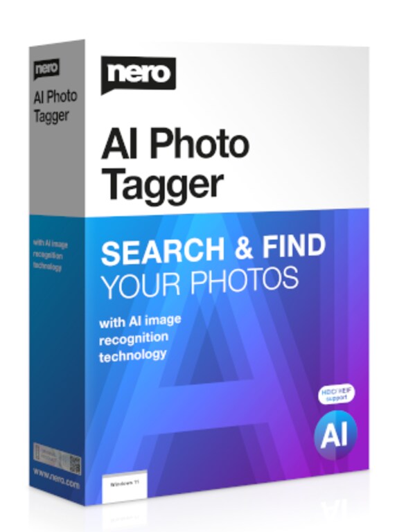 Nero AI Photo Tagger 2023 (PC) (1 PC, 1 Year) - Nero Key - GLOBAL - 1