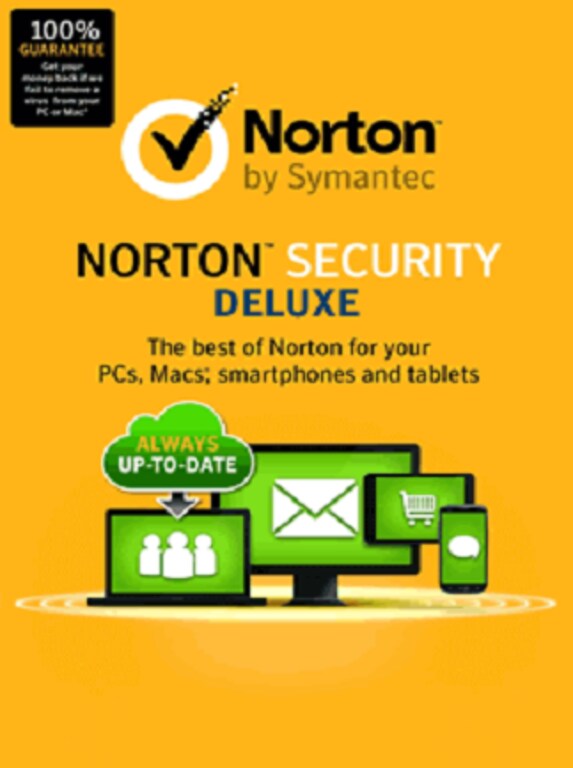 Norton Security Deluxe 5 Devices 15 Months Symantec Key NORTH AMERICA - 1