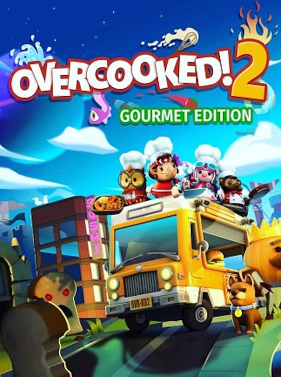 Overcooked! 2 | Gourmet Edition (PC) - Steam Key - GLOBAL - 1