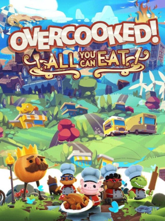Overcooked! All You Can Eat (PC) - Steam Key - RU/CIS - 1