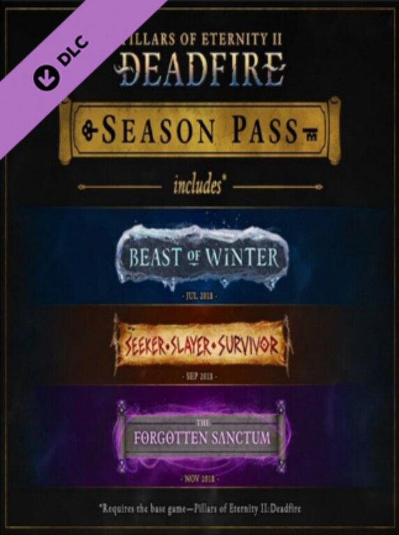 Buy Pillars of Eternity II Deadfire Season Pass Steam Key GLOBAL