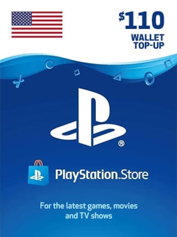 PlayStation Network Gift Card 110 USD - PSN Key - UNITED STATES - 1