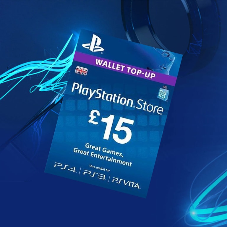 Buy PlayStation Network 15 GBP PSN UNITED KINGDOM Cheap - G2A