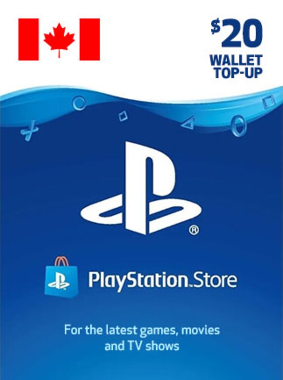 PlayStation Network Gift Card 20 CAD - PSN CANADA - 1