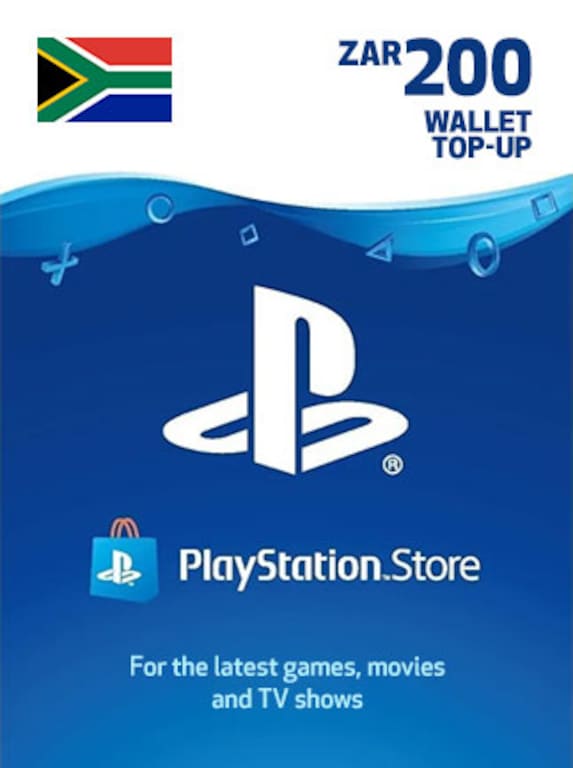 PlayStation Network Gift Card 200 ZAR - PSN SOUTH AFRICA - 1