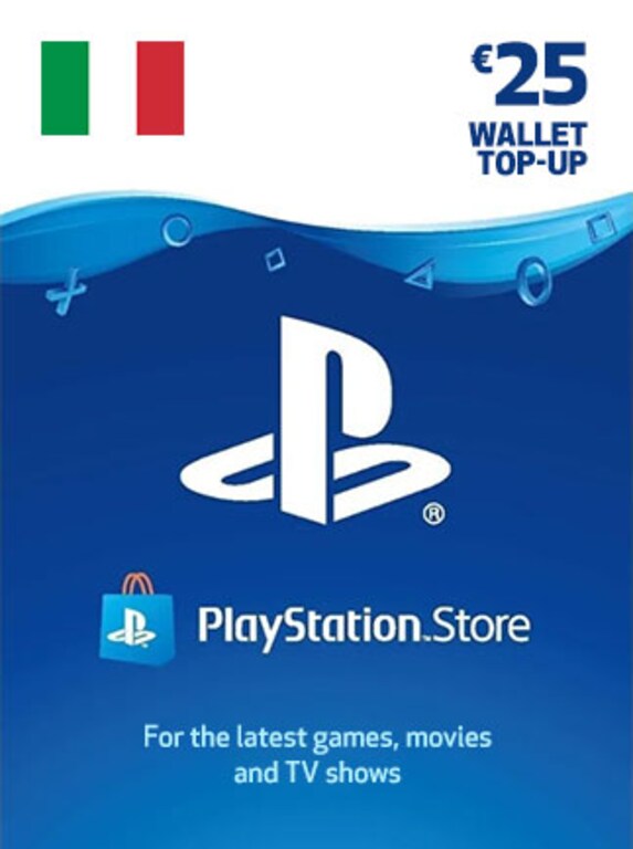 PlayStation Network Gift Card 25 EUR - PSN ITALY - 1