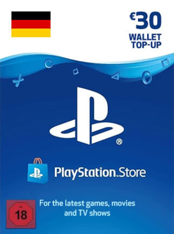 PlayStation Network Gift Card 30 EUR - PSN GERMANY - 1