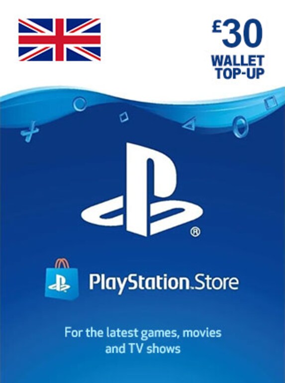 PlayStation Network Gift Card 30 GBP PSN UNITED KINGDOM - 1
