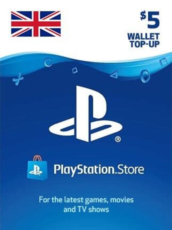 PlayStation Network Gift Card 5 GBP - PSN Key - UNITED KINGDOM - 1
