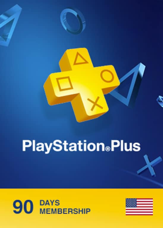 Playstation Plus Card 90 Days PSN NORTH AMERICA - 1