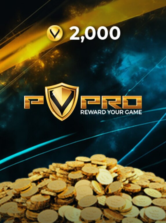 PvPRO Gift Card 2 000 Coins - 1