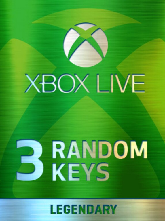Maravilloso patrón Todo el mundo Comprar Random Xbox 3 Keys Legendary - Xbox Live Key - UNITED STATES -  Barato - G2A.COM!