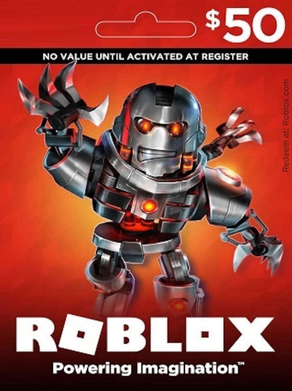 Thẻ Roblox 50 USD: Thẻ Roblox 50 USD sẽ là sự lựa chọn tuyệt vời cho những người đam mê trò chơi này. Với số tiền này, bạn sẽ có thể tận hưởng những nội dung tuyệt vời nhất trên Roblox và trải nghiệm không giới hạn tại thế giới ảo này!