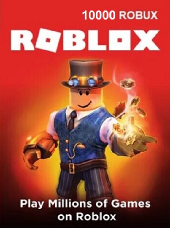 Buy Roblox Gift Card 10000 Robux (PC) - Roblox Key - UNITED STATES ...