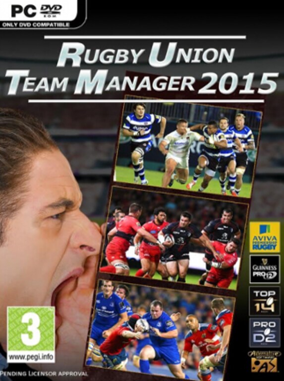 Rugby Union Team Manager 2015 Steam Key GLOBAL - 1