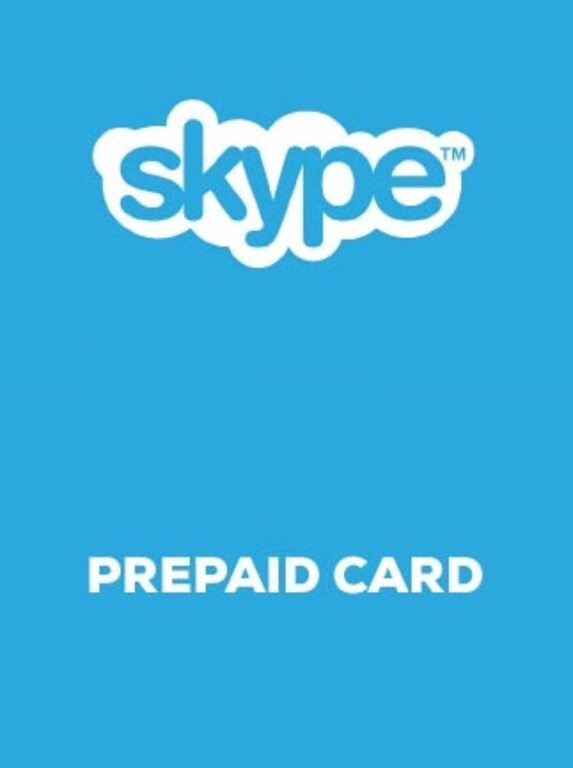 Skype Prepaid Gift Card 10 USD Skype GLOBAL - 1