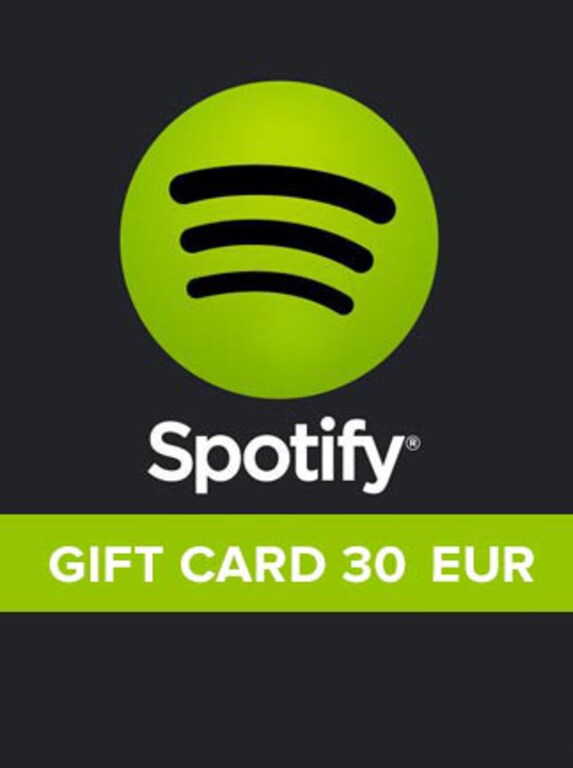 Spotify Gift Card EUROPE 30 EUR Spotify EUROPE - 1
