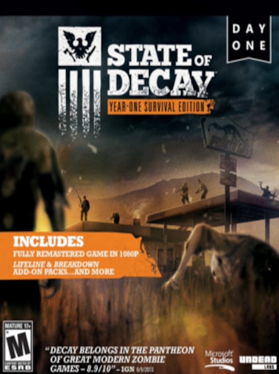 State of Decay: YOSE Day One Edition Steam Key GLOBAL - 1