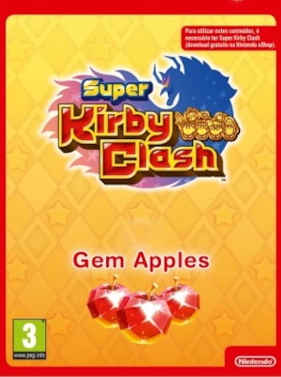 Super Kirby Clash Currency 1000 Gem Apples Nintendo Switch Nintendo eShop Key EUROPE - 1