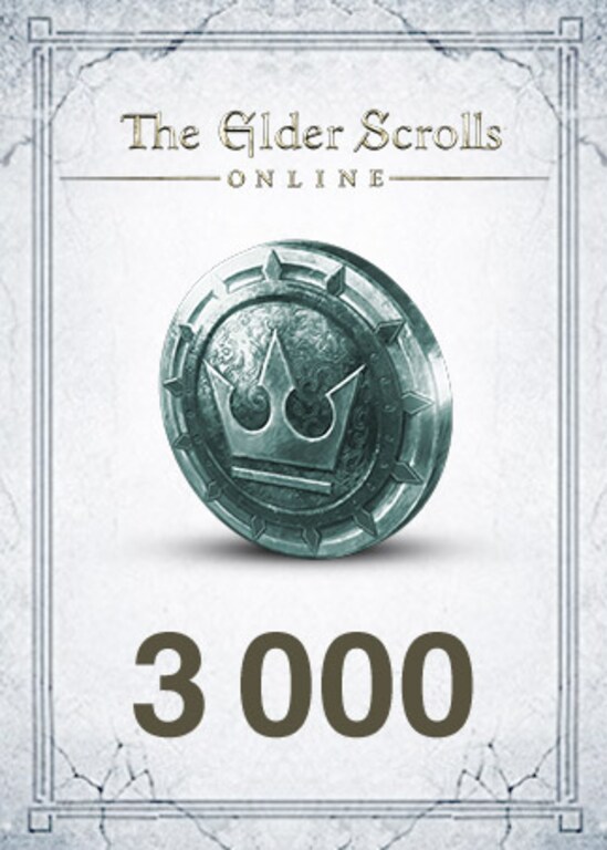 The Elder Scrolls Online Crown Pack The Elder Scrolls Online GLOBAL 3 000 Coins - TESO Key - GLOBAL - 1