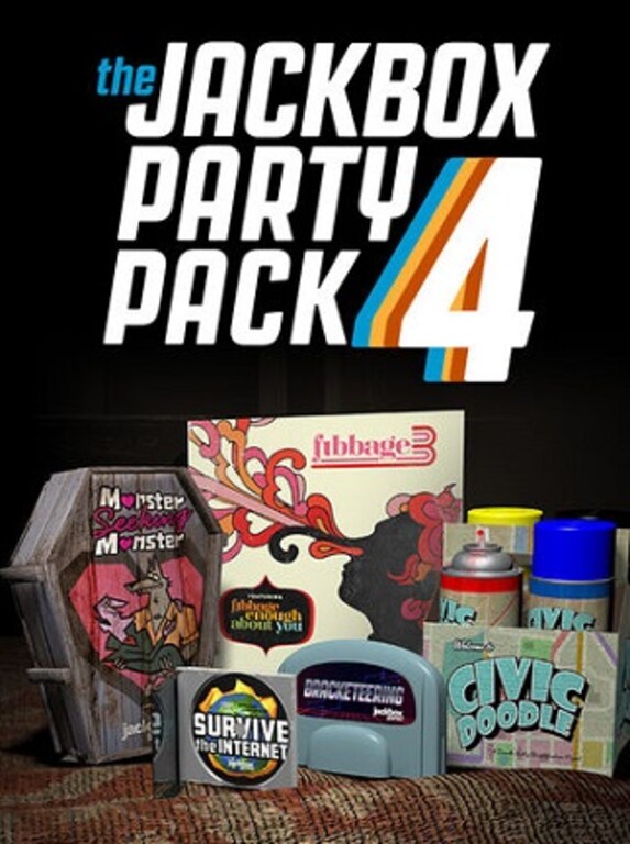 The Jackbox Party Pack 4 Steam Key GLOBAL - 1