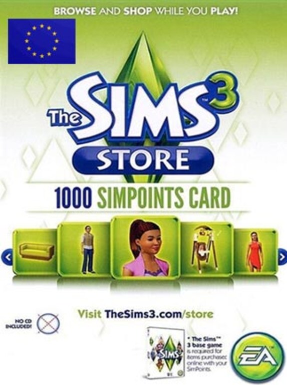 The Sims 3 Simpoints EUROPE 1 1 000 Points EUROPE - 1