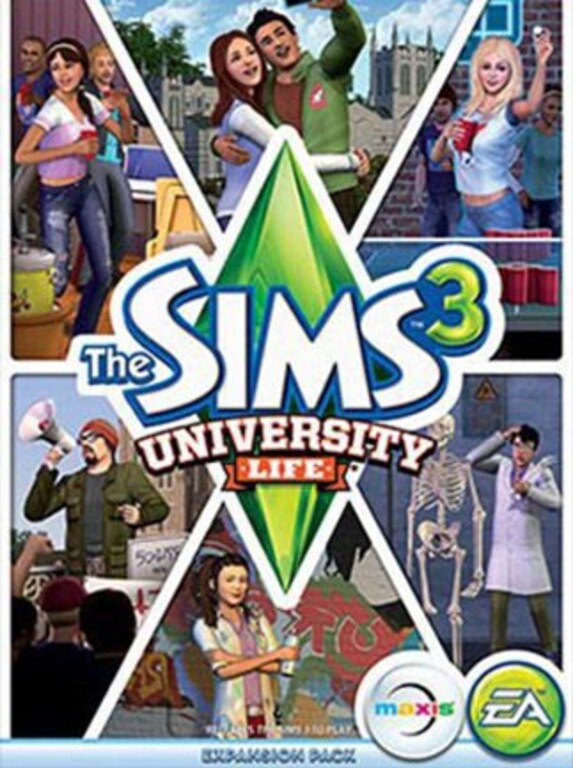 The Sims 3 University Life Origin Key GLOBAL - 1