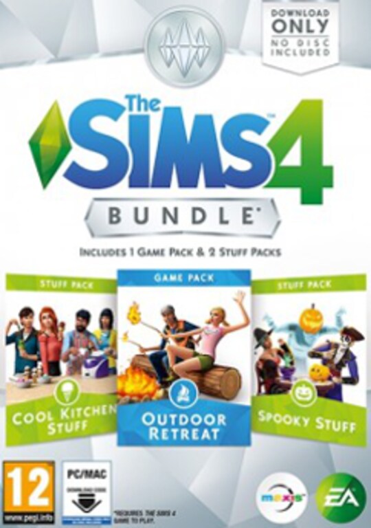 The Sims 4: Bundle Pack 2 (PC) - Origin Key - EUROPE - 1