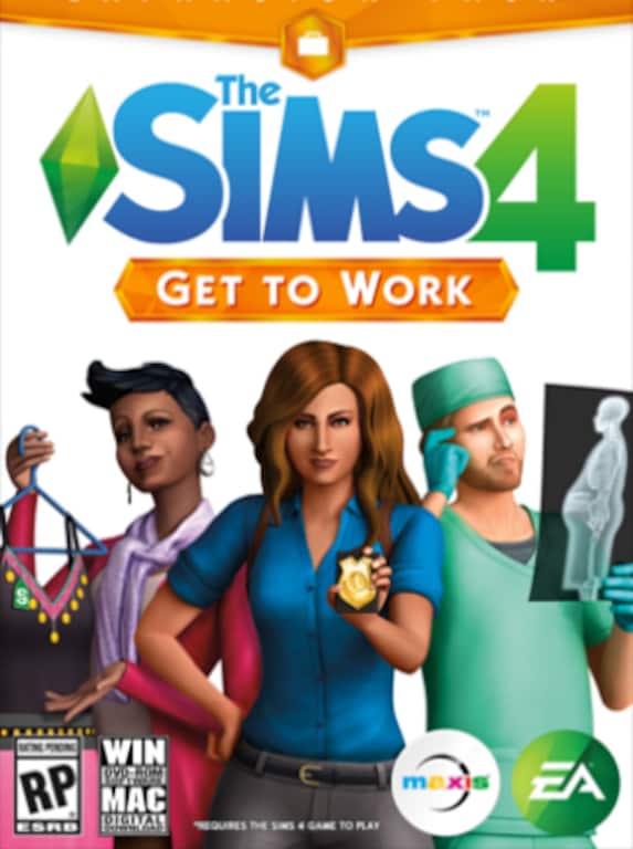 The Sims 4: Get to Work (PC) - Origin Key - GLOBAL - 1