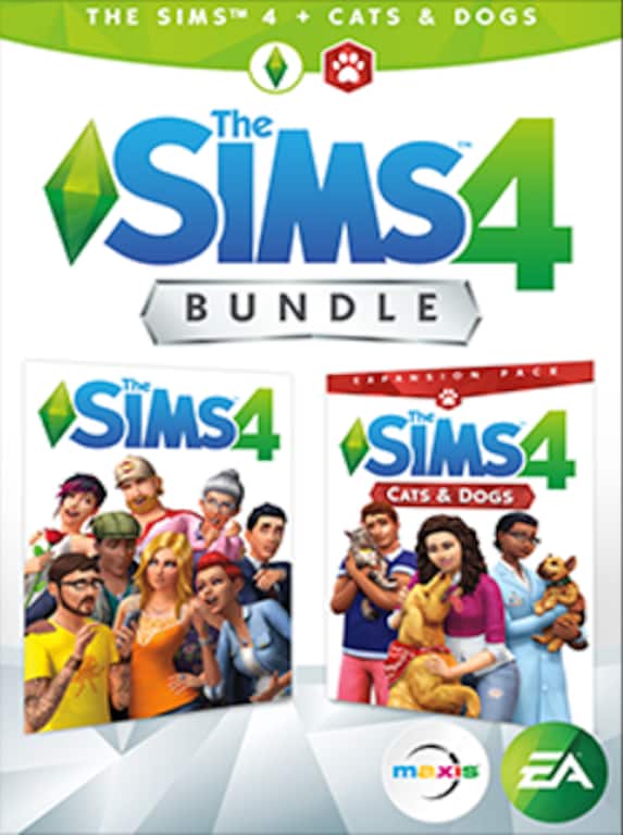 The Sims 4 Plus Cats & Dogs Bundle Origin Key GLOBAL - 1