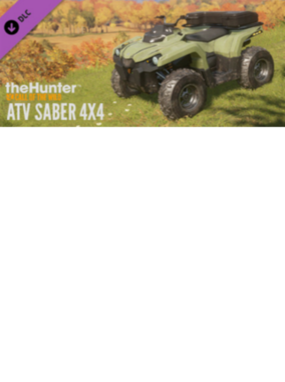 theHunter: Call of the Wild - ATV SABER 4X4 DLC Steam Key GLOBAL - 1