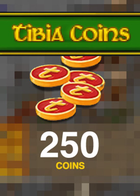 Tibia Coins Cipsoft Code GLOBAL 250 Coins - 1