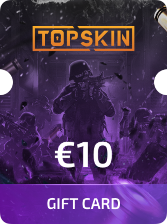 Topskin.net Gift Card 10 EUR - 1