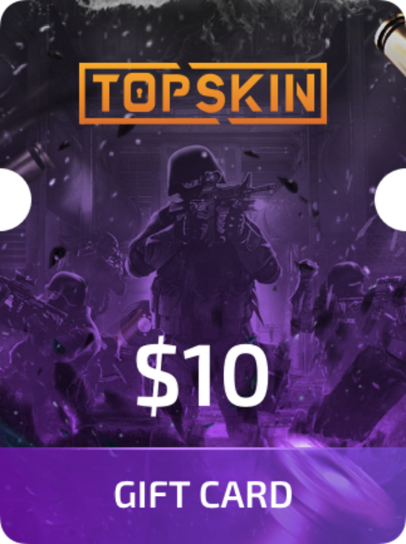 Topskin.net Gift Card 10 USD - 1