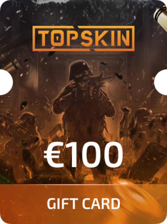 Topskin.net Gift Card 100 EUR - 1