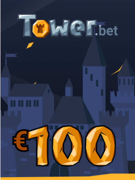 Tower.bet Gift Card 100 EUR in BTC - Tower.bet Key - GLOBAL - 1