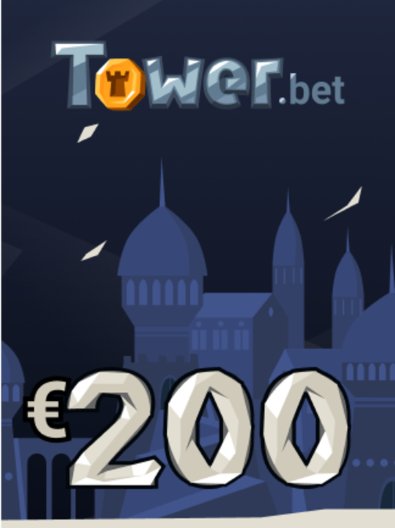 Tower.bet Gift Card 200 EUR in BTC - Tower.bet Key - GLOBAL - 1