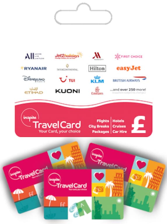 TravelCard by Inspire 100 EUR - travelbyinspire Key - GLOBAL - 1