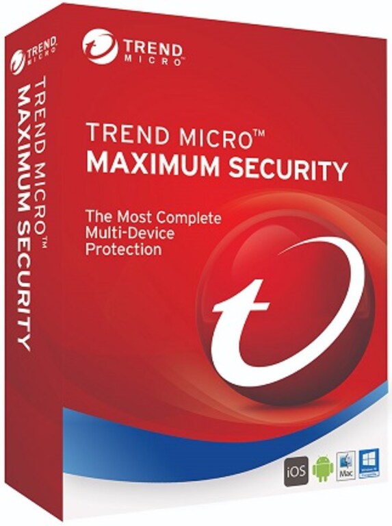 Trend Micro Maximum Security (5 Devices, 3 Years) - Trend Micro Key - GLOBAL - 1