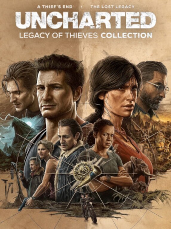 Uncharted: Legacy of Thieves Collection (PC) - Steam Key - EUROPE - 1