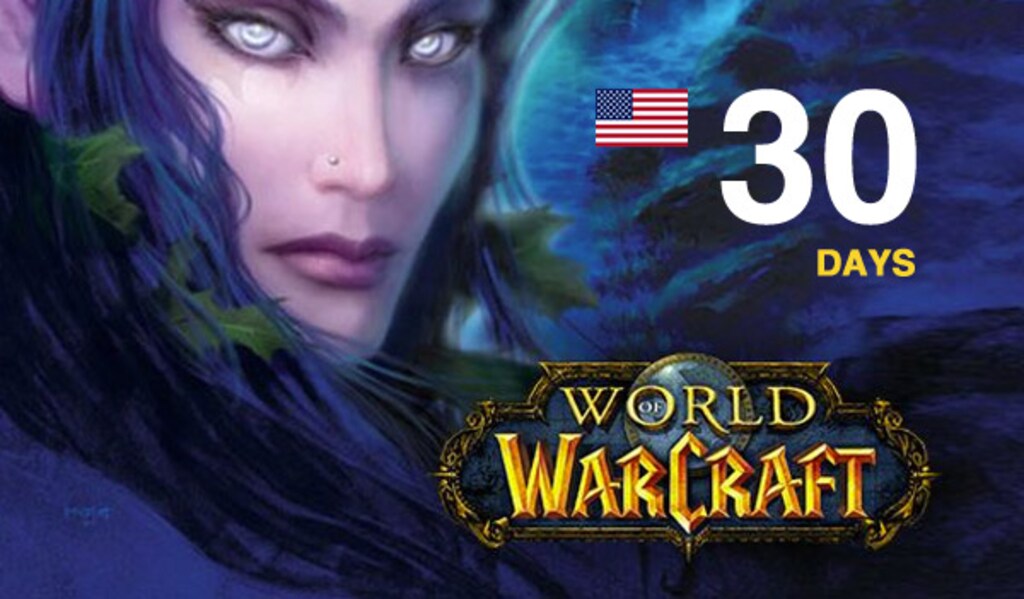 World Warcraft Game Time Card 30