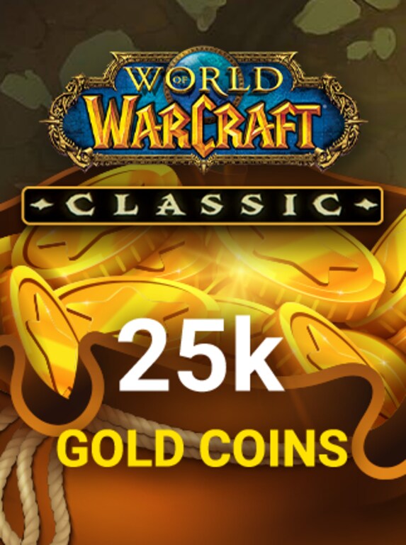 WoW Classic Gold 25k - ANY SERVER (EUROPE) - 1