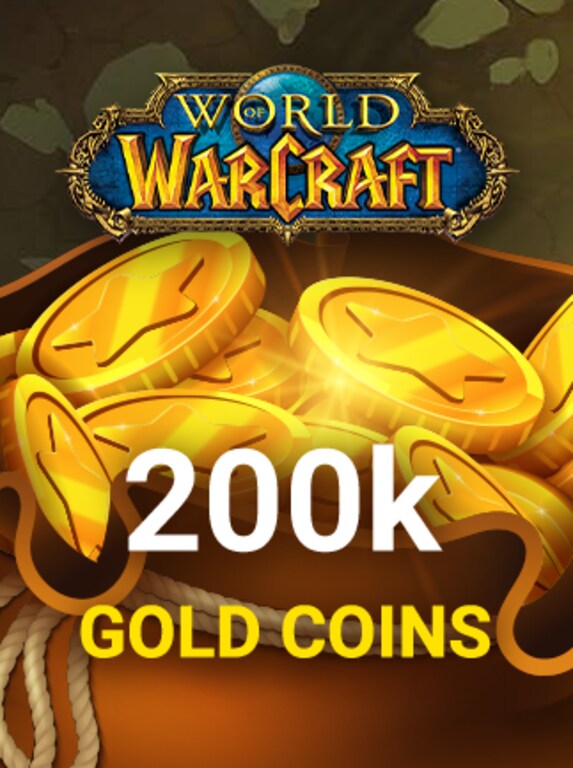 WoW Gold 200k - Any Server - EUROPE - 1