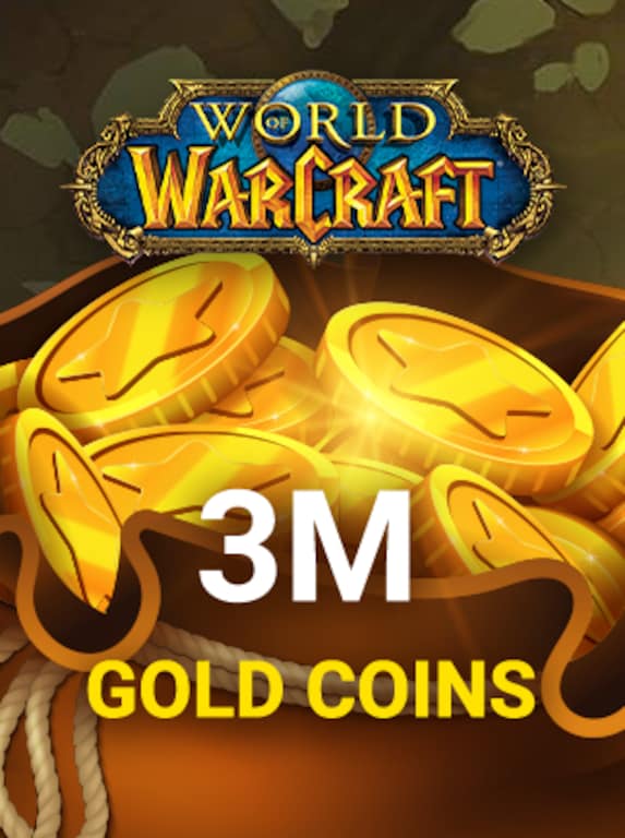 WoW Gold 3M - Any Server - EUROPE - 1