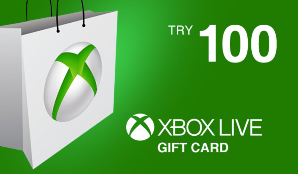 Comprar XBOX Live 100 TRY Card Xbox Live TURKEY - Barato -