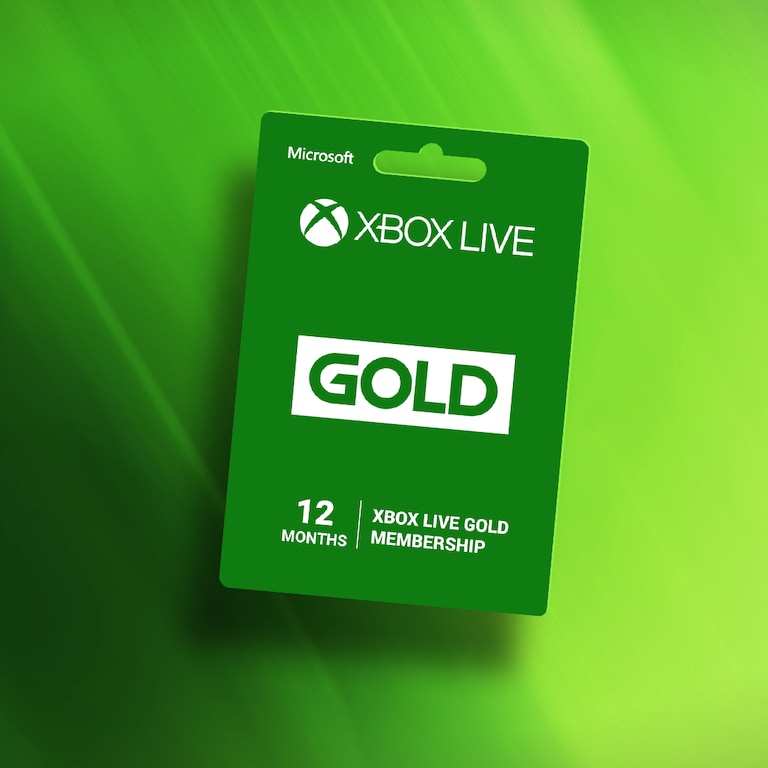 Comida Arcaico Crueldad Xbox Live Gold 12 Month Subscription Card - Buy cheaper
