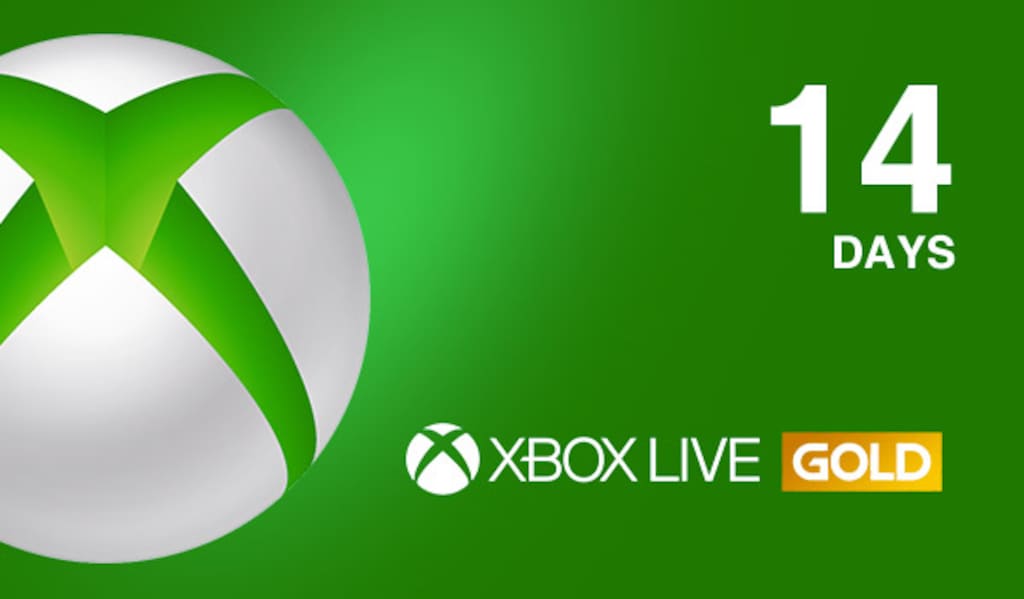 Xbox live 14 day trial code